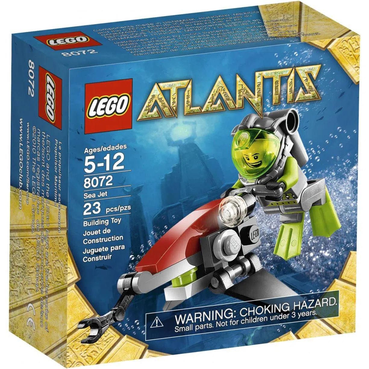 Promoting fine art skills LEGO modelsLEGO [Atlantis] - Sea Jet (8072)