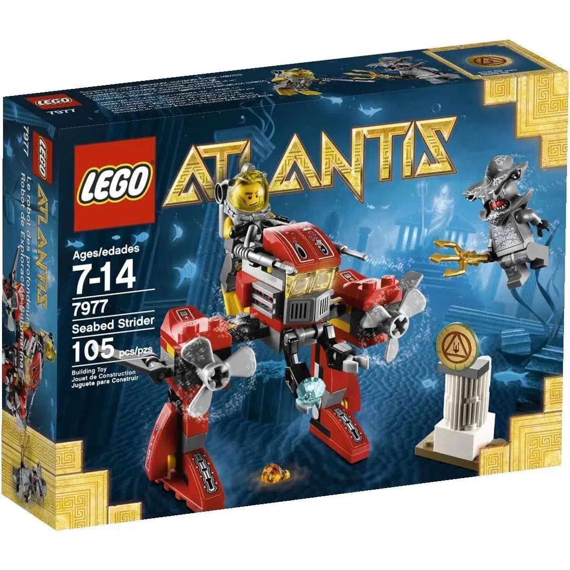 Endlessly customizable LEGO setsLEGO [Atlantis] - Seabed Strider (7977)