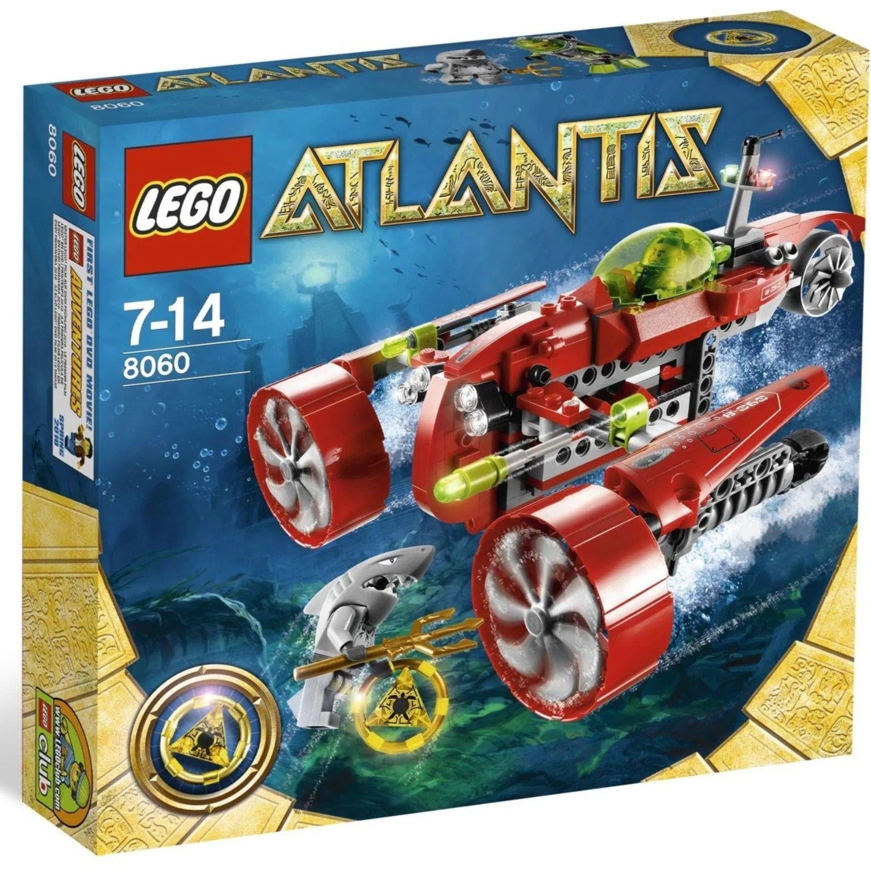 Enhancing problem-solving skills LEGOLEGO [Atlantis] - Typhoon Turbo Sub (8060)