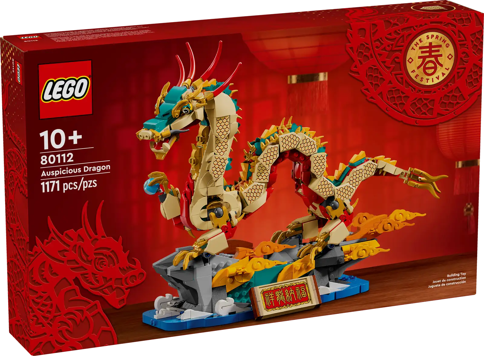 Promoting language development LEGOLEGO® Auspicious Dragon 80112