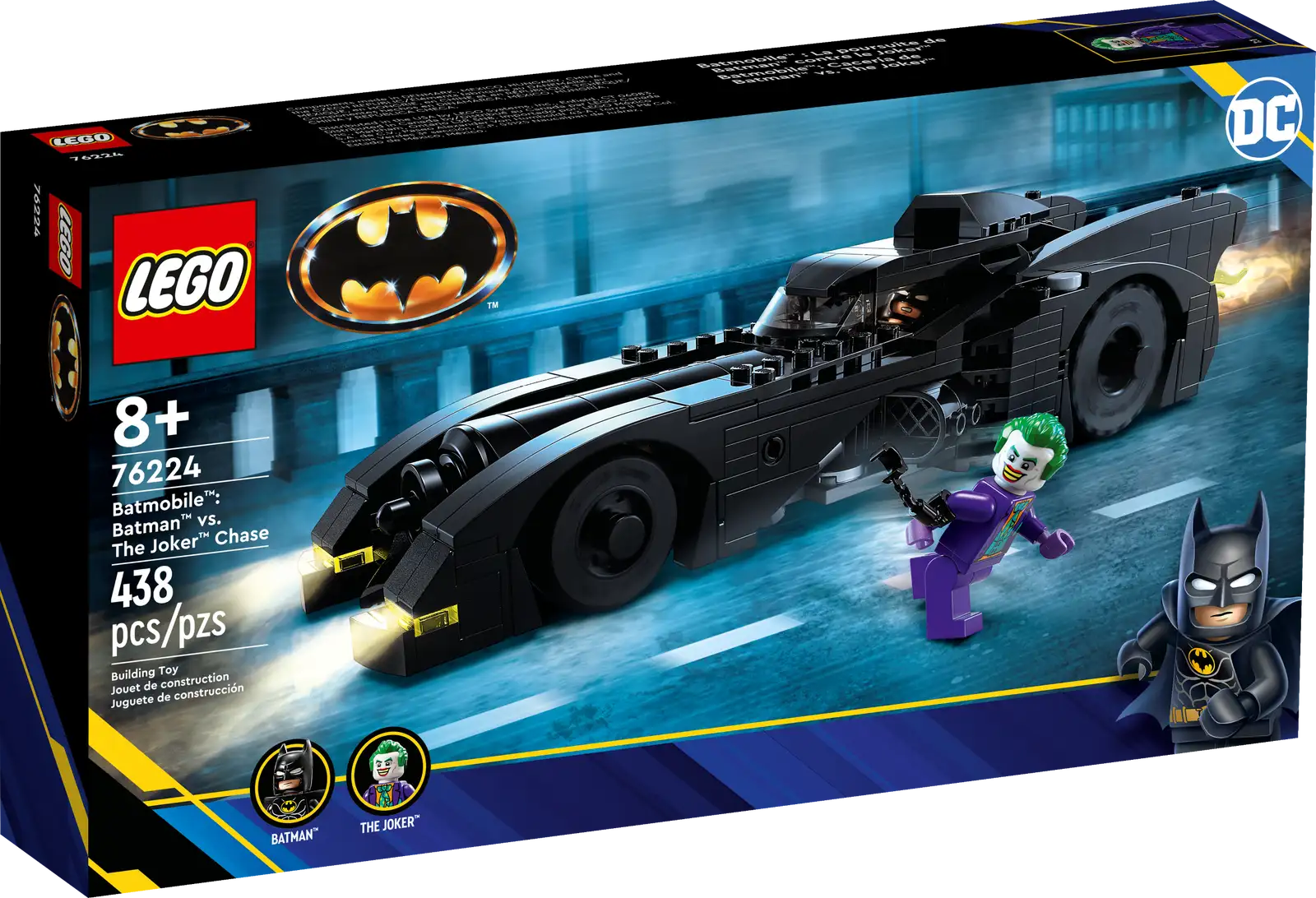 Offering educational value LEGOLEGO® Batman Batmobile™: Batman™ vs. The Joker™ Chase 76224 Offering educational value LEGOLEGO® Batman Batmobile™: Batman™ vs. The Joker™ Chase 76224