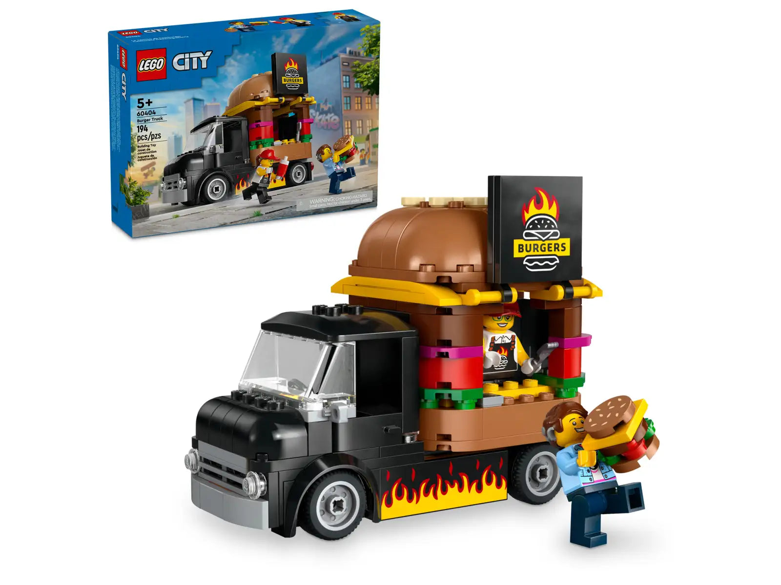 Encouraging exploration and discovery LEGOLEGO® City Burger Truck 60404