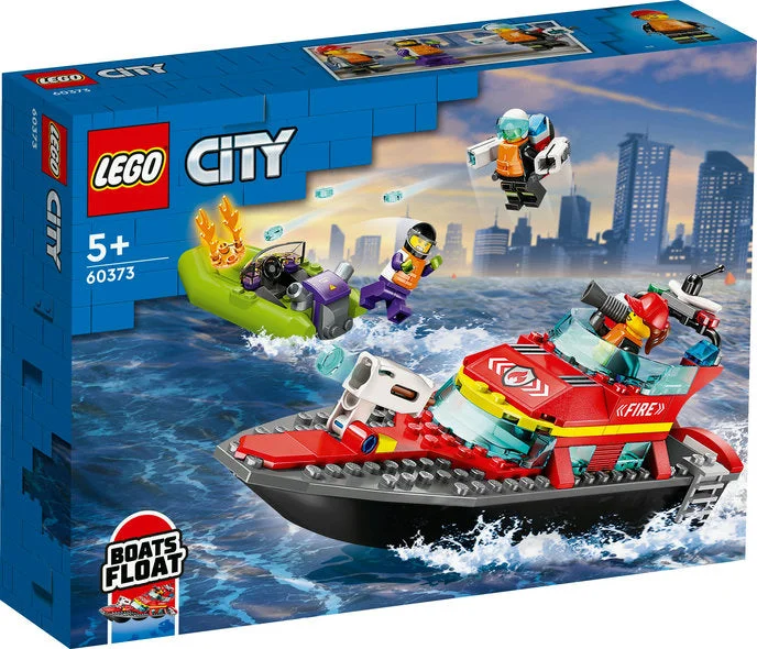 Enhancing cognitive development LEGOLEGO City Fire Rescue Boat V29