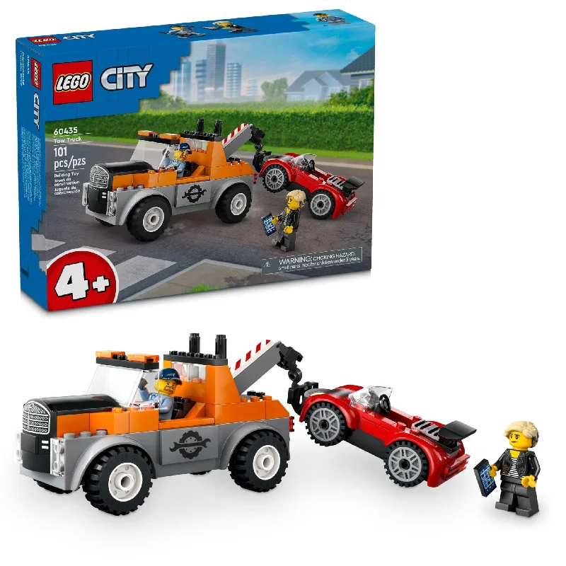 Customizable and personalized LEGO optionsLEGO® City Big Vehicles Tow Truck and Sports Car Repair 60435 Customizable and personalized LEGO optionsLEGO® City Big Vehicles Tow Truck and Sports Car Repair 60435