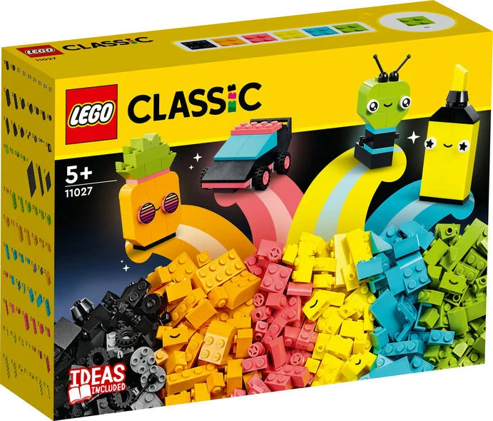 Inspiring future engineers LEGOLego Classic Creative Neon Fun 11027