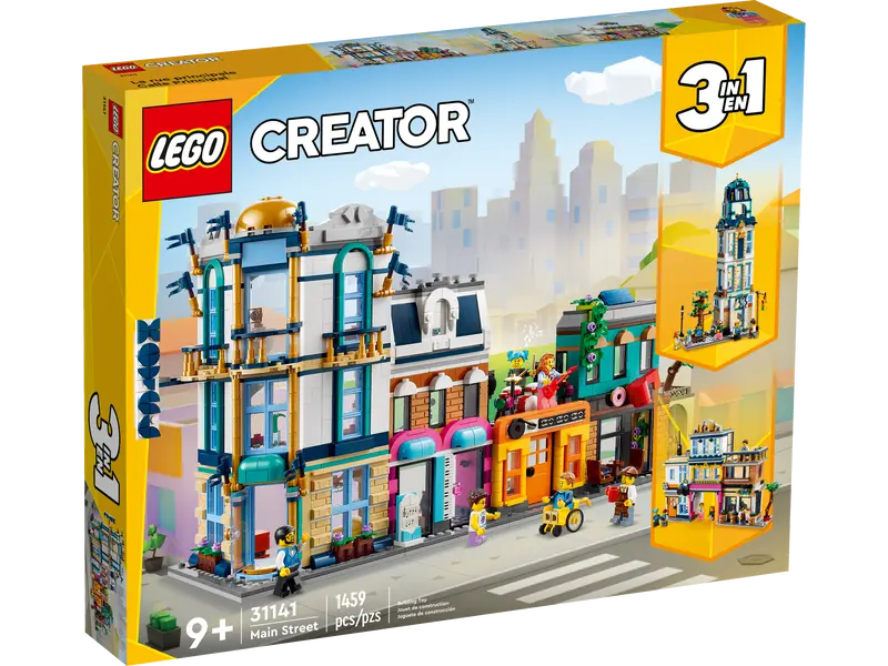 Inspiring problem-solving LEGO challengesLego Creator: Main Street 31141