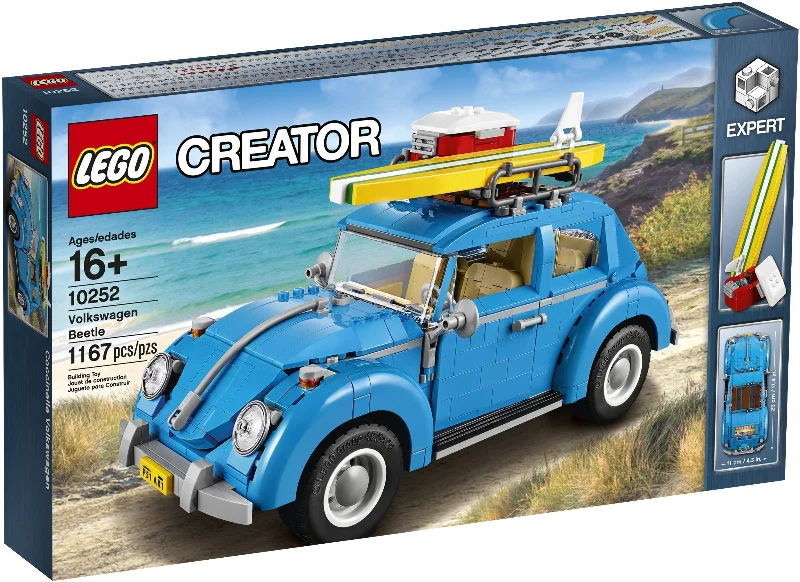 Precisely scaled LEGO miniaturesLEGO 10252 Creator Volkswagen Beetle