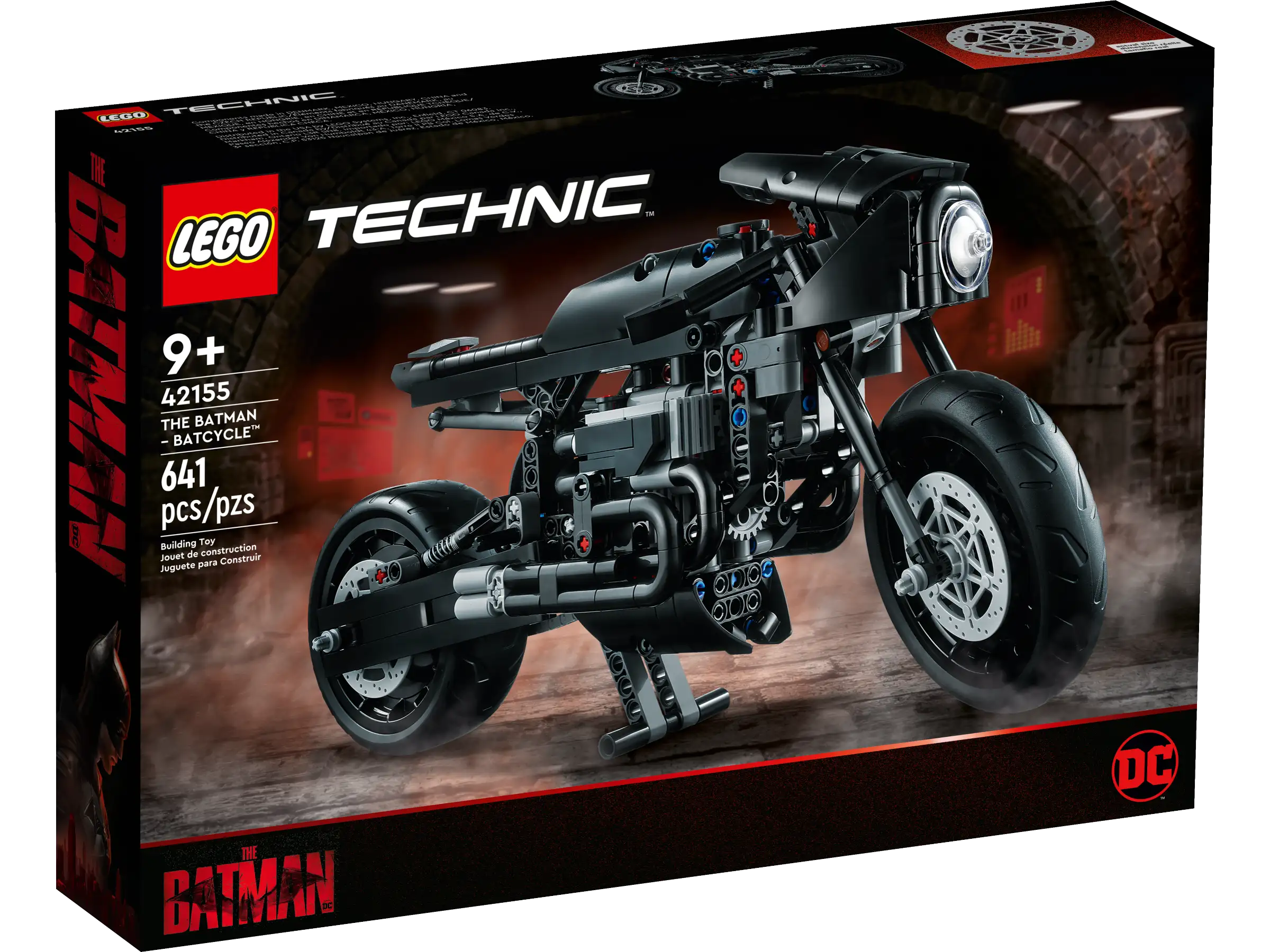 Gender-neutral LEGO toysLEGO DC 42155 The Batman – Batcycle