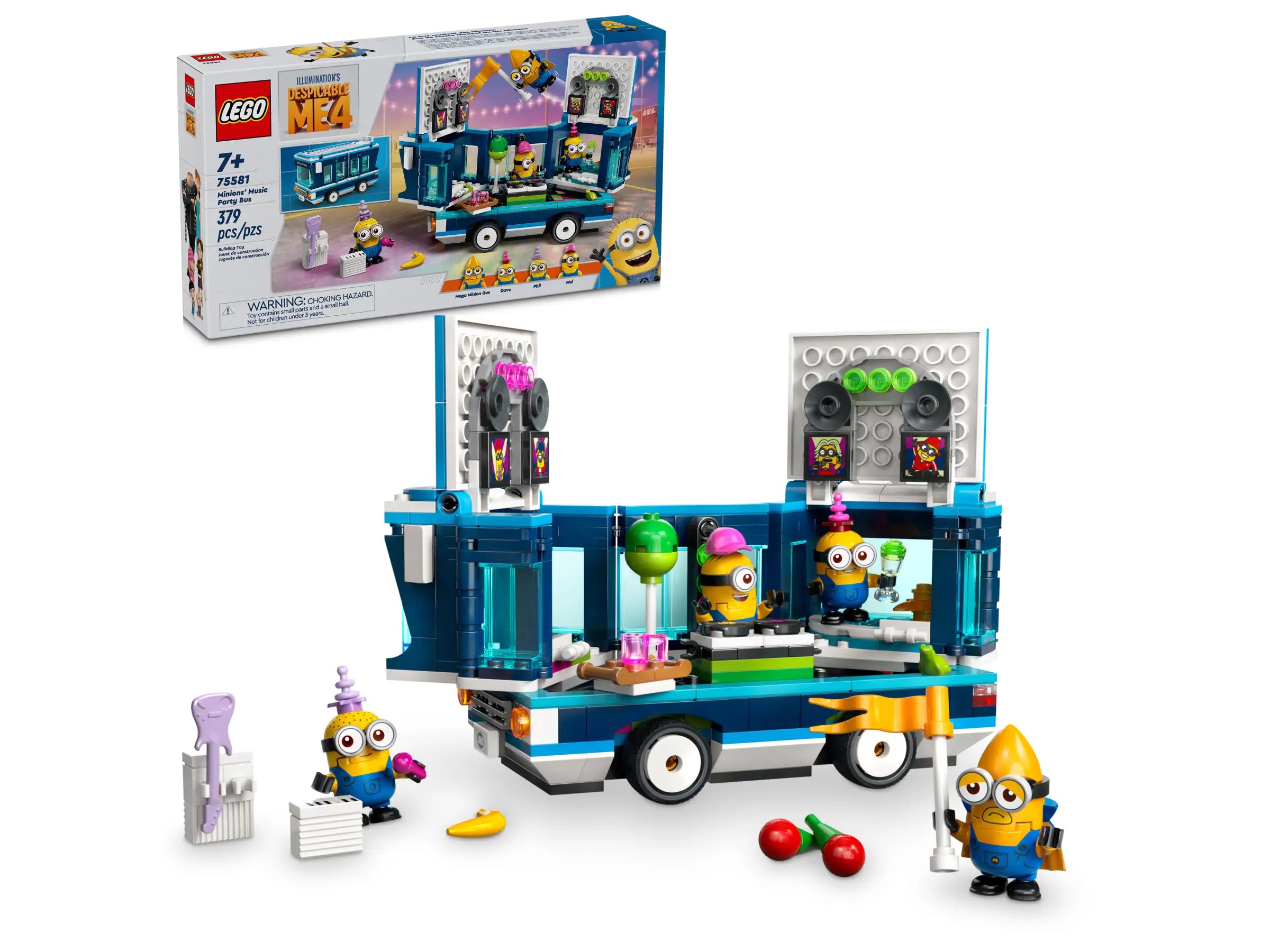 Reflecting diverse hobbies LEGO setsLEGO DESPICABLE ME 75581 Minions' Music Party Bus Reflecting diverse hobbies LEGO setsLEGO DESPICABLE ME 75581 Minions' Music Party Bus