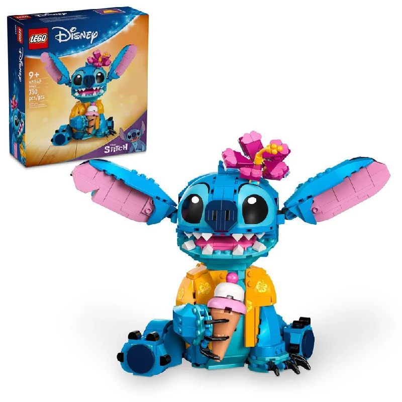 Adorable and charming LEGO charactersLEGO Disney Stitch Buildable Kids’ Playset 43249