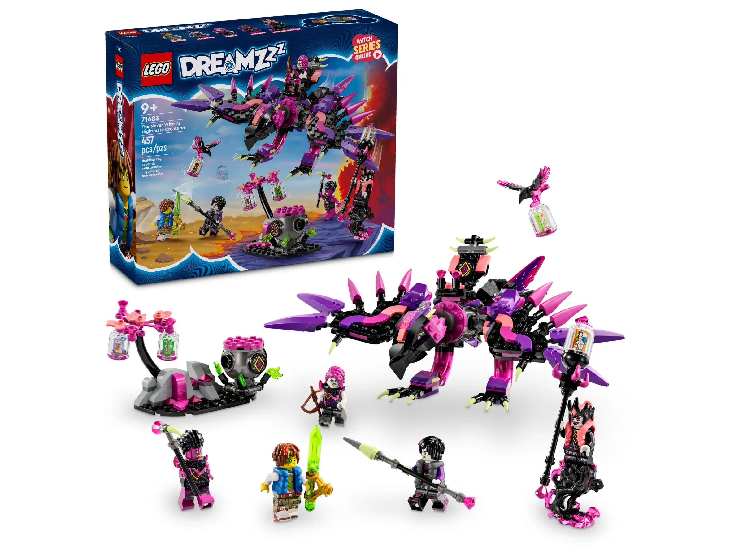 Encouraging hand-eye coordination LEGOLEGO DREAMZZZ 71483 The Never Witch's Nightmare Creatures Encouraging hand-eye coordination LEGOLEGO DREAMZZZ 71483 The Never Witch's Nightmare Creatures
