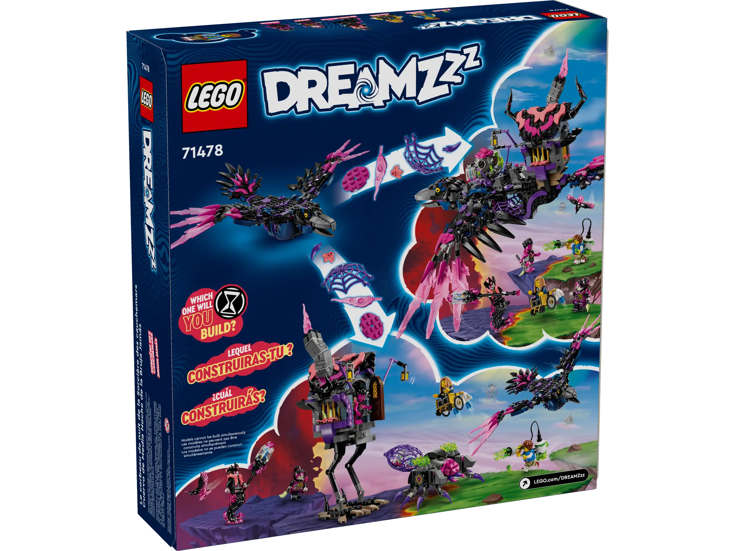 Endlessly customizable LEGO setsLEGO DREAMZZZ 71478 The Never Witch's Midnight Raven Endlessly customizable LEGO setsLEGO DREAMZZZ 71478 The Never Witch's Midnight Raven