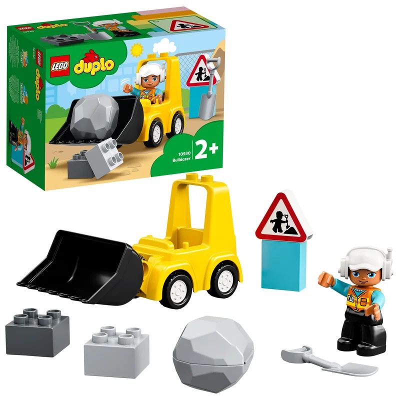Enhancing cognitive development LEGOLEGO 10930 Duplo Bulldozer