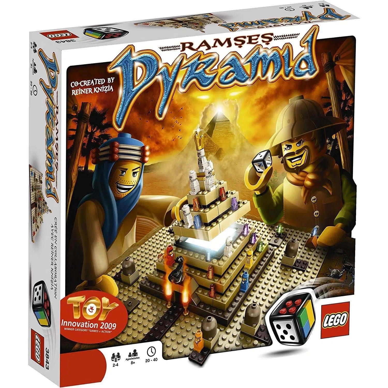 Environmentally friendly LEGO materialsLEGO [Games] - Ramses Pyramid (3843)