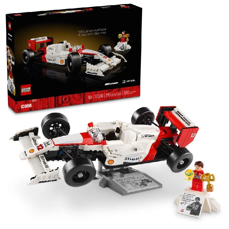 Promoting spatial awareness LEGOLEGO Icons McLaren MP4/4 & Ayrton Senna 10330