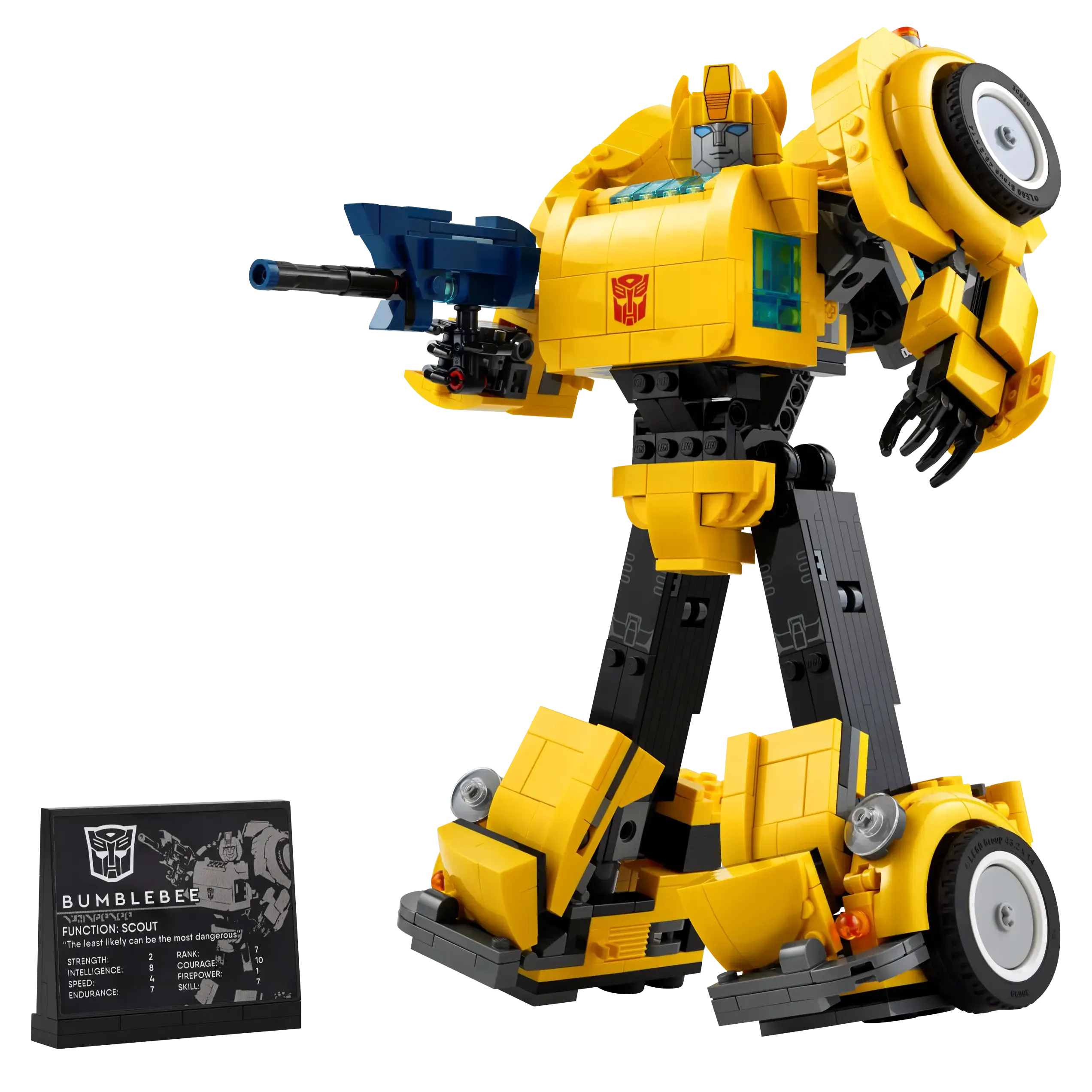 Customizable and personalized LEGO optionsLEGO ICONS 10338 Bumblebee