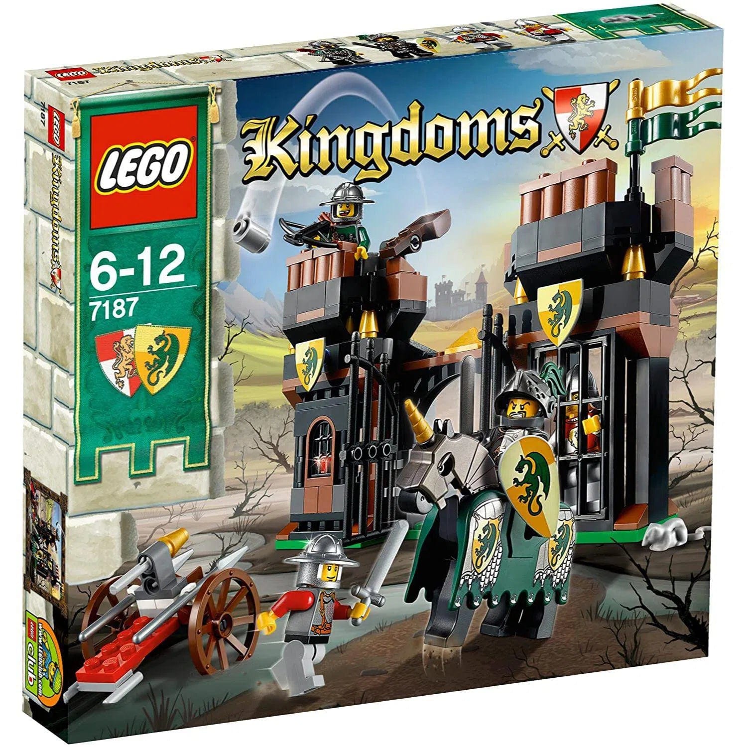 Offering a sense of accomplishment LEGOLEGO [Kingdoms] - Escape from Dragon's Prison Building Set (7187)