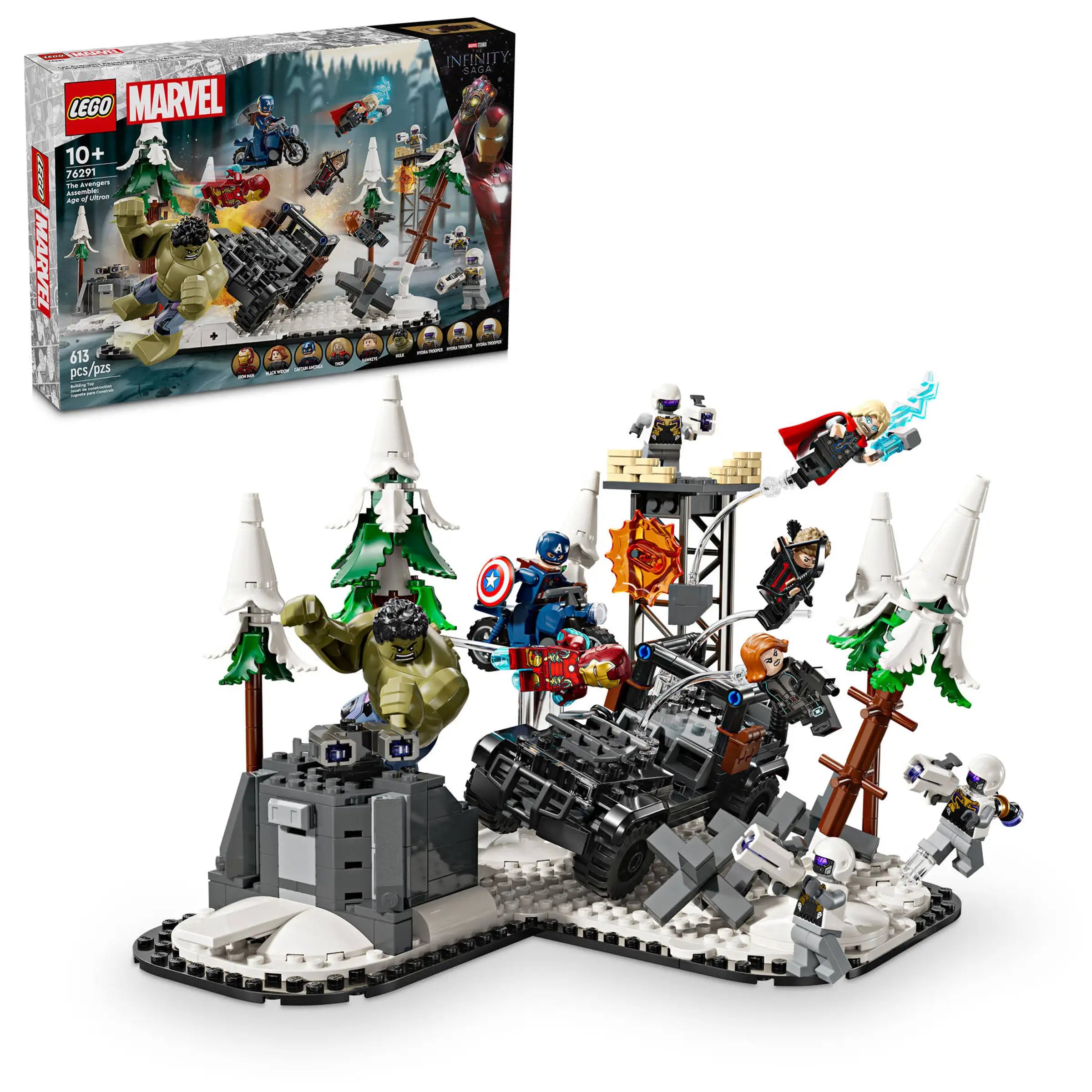 Seamlessly fitting LEGO connectionsLEGO MARVEL 76291 The Avengers Assemble: Age of Ultron Seamlessly fitting LEGO connectionsLEGO MARVEL 76291 The Avengers Assemble: Age of Ultron