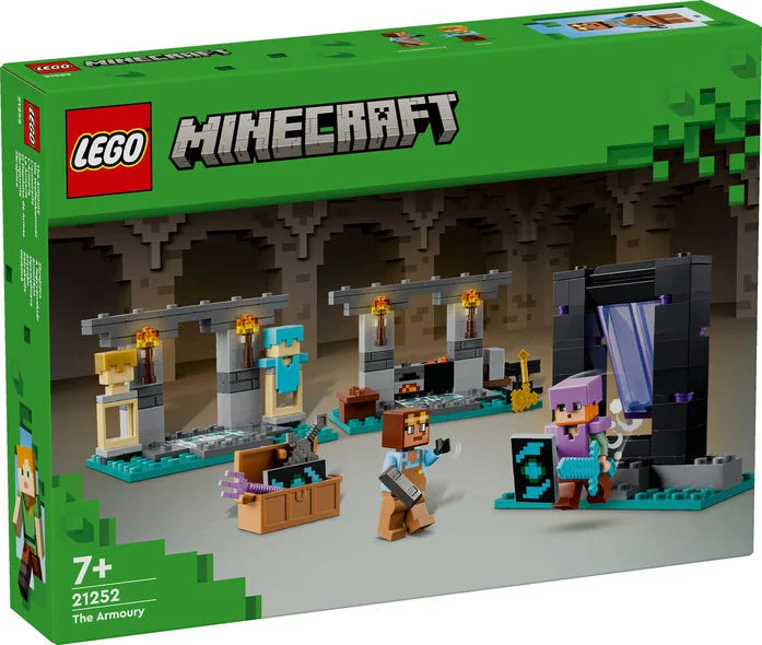 Reflecting popular cultures LEGO themesLego Minecraft: The Armory