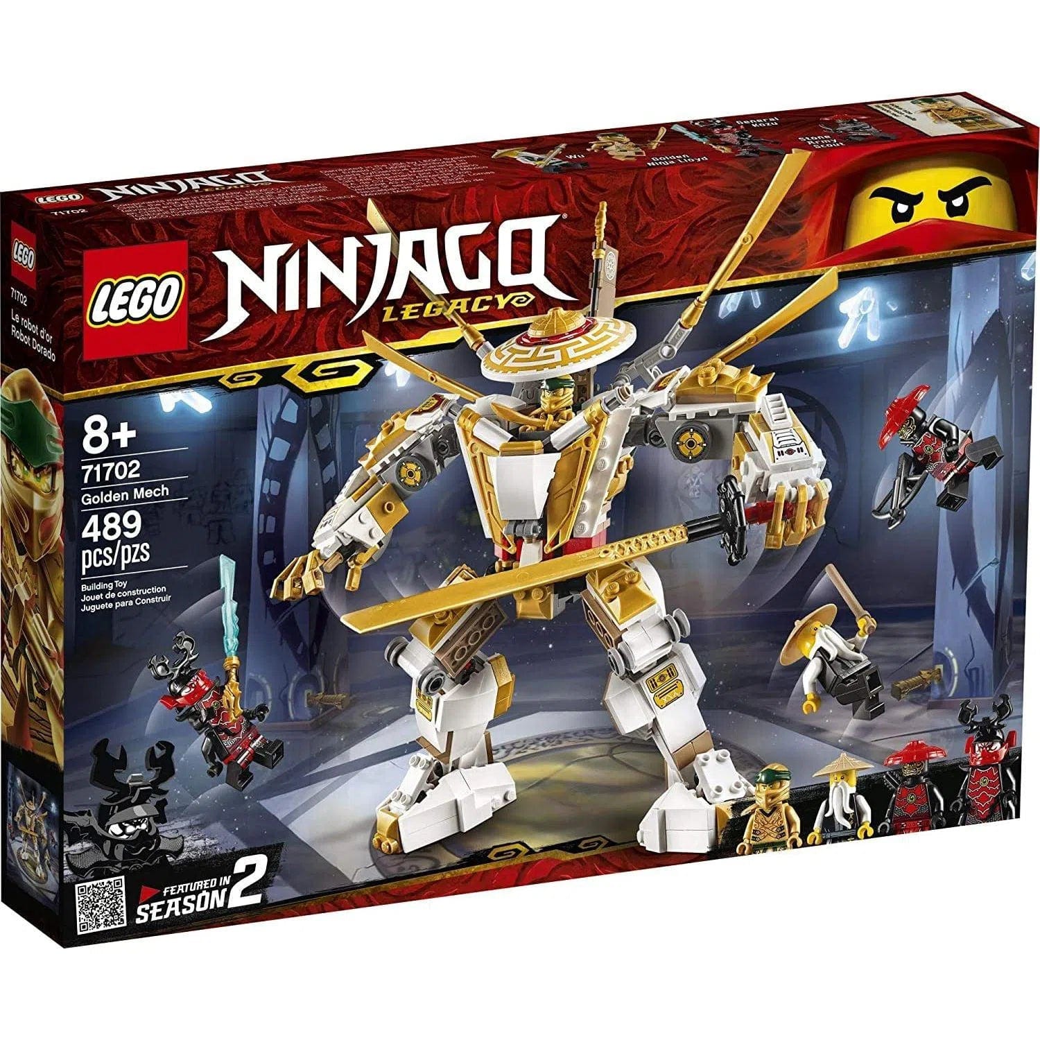 Intricate and intricate LEGO designsLEGO [Ninjago] - Golden Mech Building Set (71702)