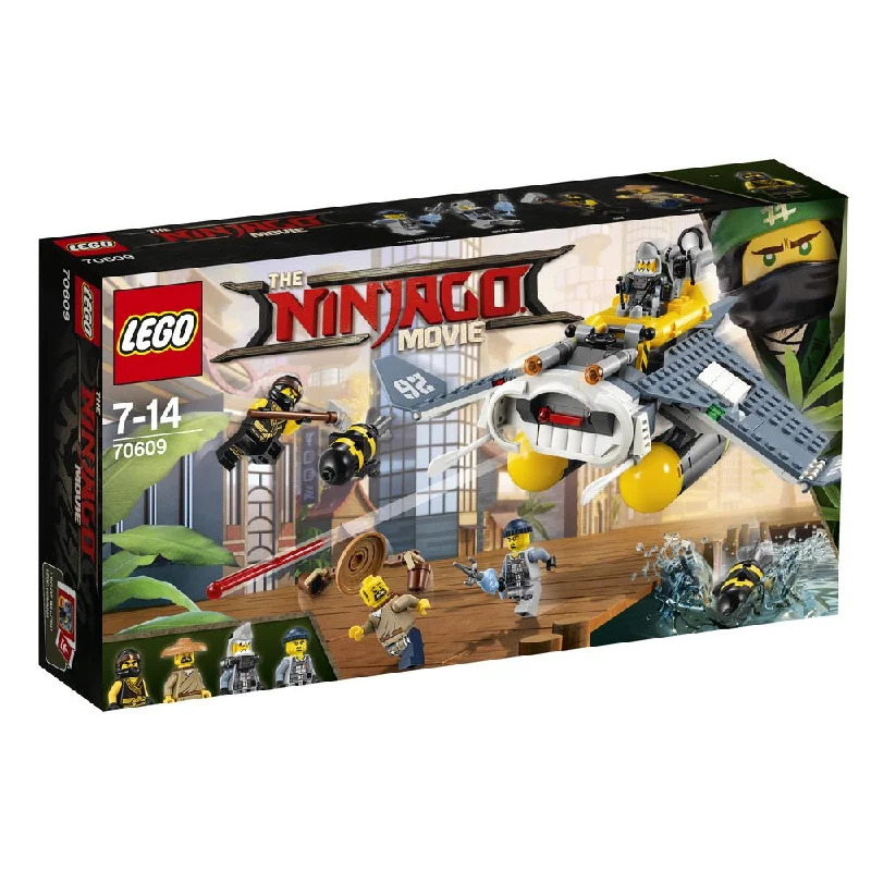 Offering a sense of accomplishment LEGOLEGO 70609 Ninjago Movie Manta Ray Bomber