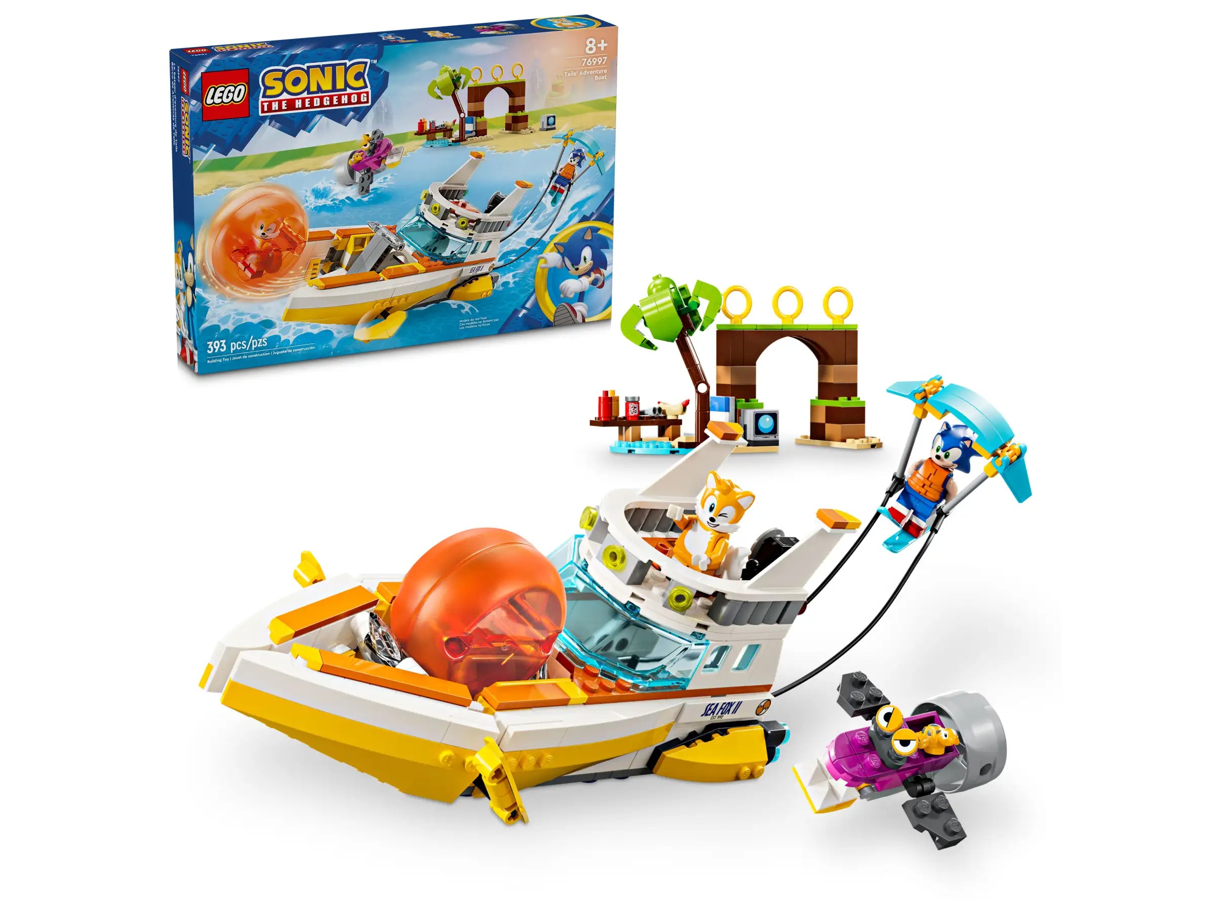 Promoting social skills LEGO playLEGO Sonic the Hedgehog 76997 Tails' Adventure Boat Promoting social skills LEGO playLEGO Sonic the Hedgehog 76997 Tails' Adventure Boat