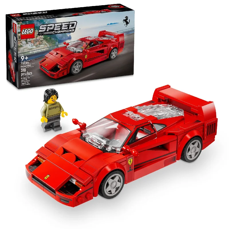 Providing a tactile learning experience LEGOLEGO® Speed Champions Ferrari F40 Supercar 76934 Providing a tactile learning experience LEGOLEGO® Speed Champions Ferrari F40 Supercar 76934