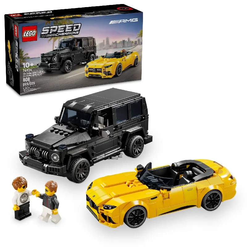 Beautifully crafted LEGO sculpturesLEGO® Speed Champions Mercedes-AMG G 63 & Mercedes-AMG SL 63 76924 Beautifully crafted LEGO sculpturesLEGO® Speed Champions Mercedes-AMG G 63 & Mercedes-AMG SL 63 76924
