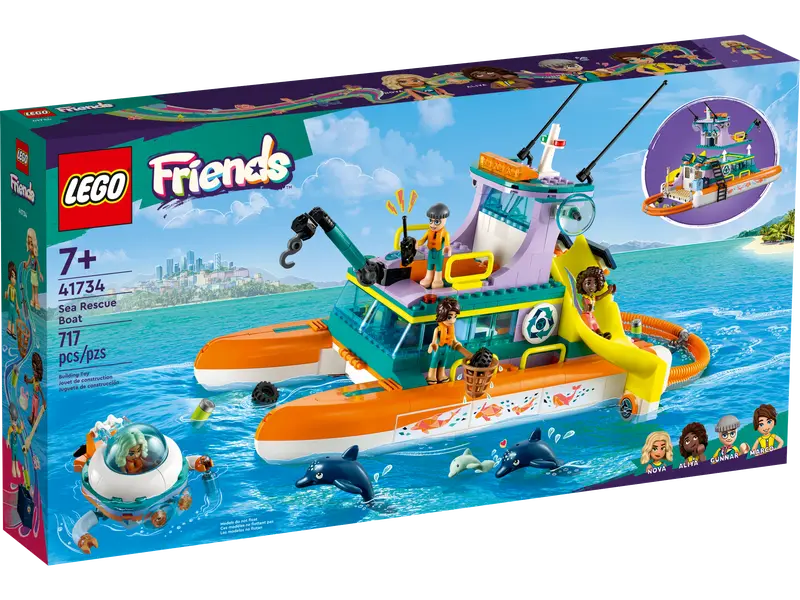 Fostering patience and perseverance LEGOLego Friends Sea Rescue Boat 41734