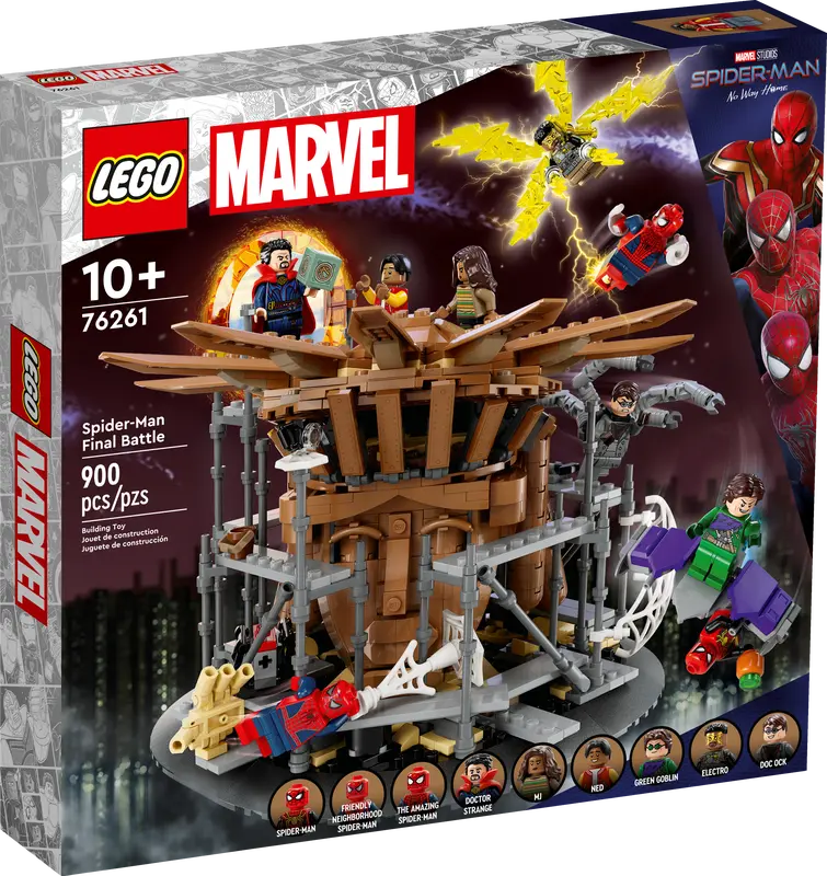 Reflecting diverse hobbies LEGO setsLego Spider-Man Final Battle