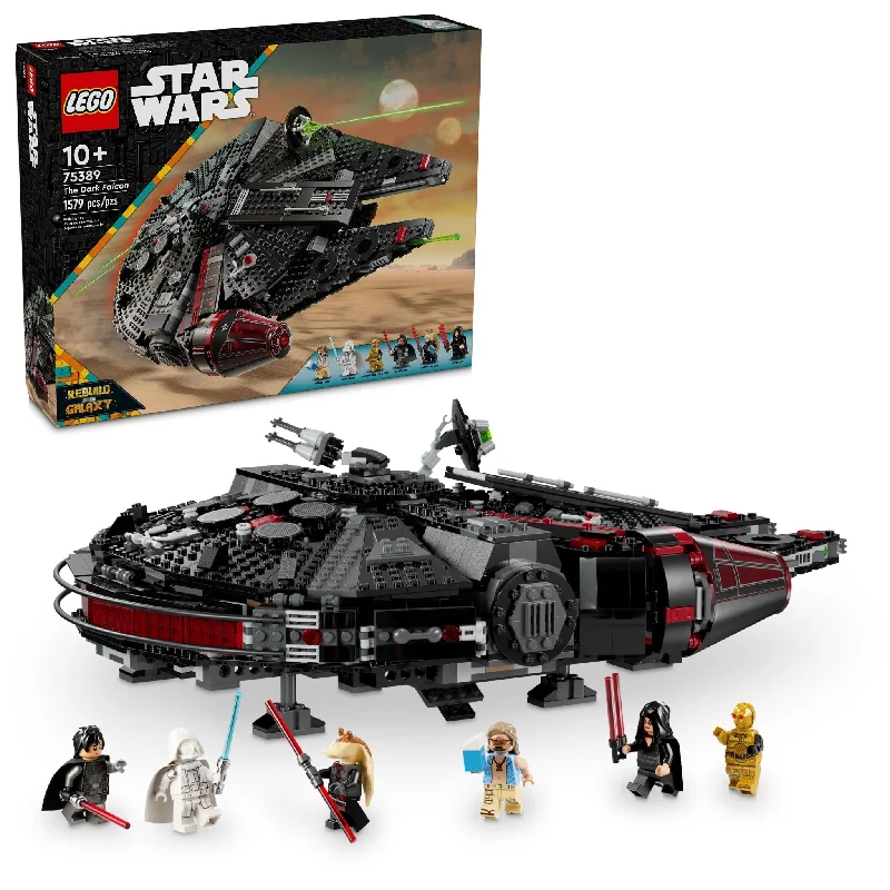 Inspiring problem-solving LEGO challengesLEGO® Star Wars™ The Dark Falcon Buildable Toy Vehicle 75389 Inspiring problem-solving LEGO challengesLEGO® Star Wars™ The Dark Falcon Buildable Toy Vehicle 75389