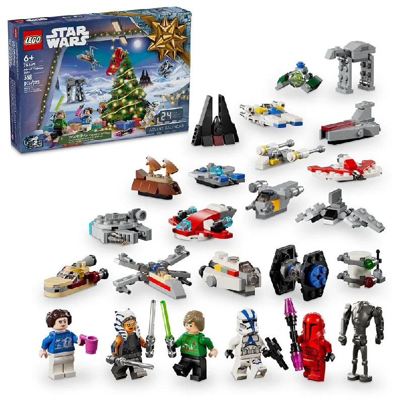 Finely detailed LEGO structuresLEGO® Star Wars™ Advent Calendar 2024 75395