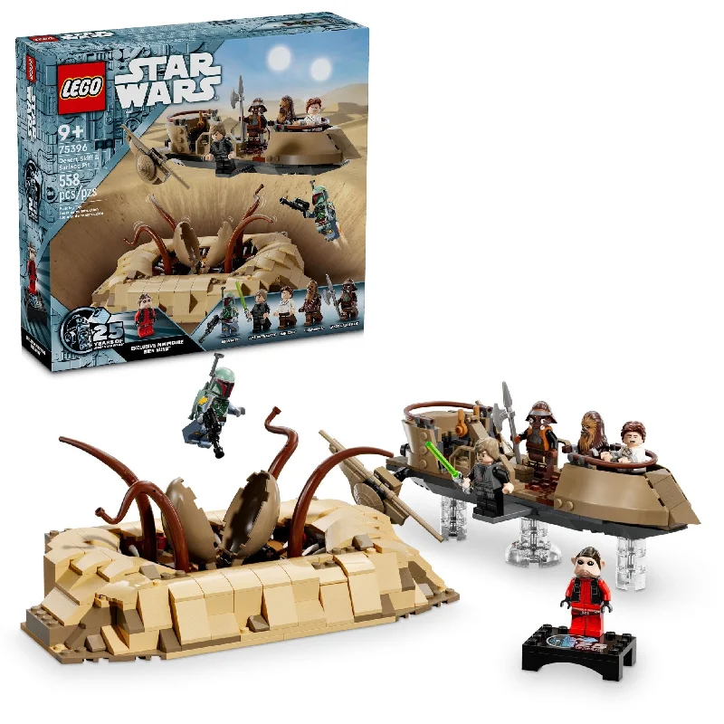 Skill-building LEGO activitiesLEGO® Star Wars™ Desert Skiff & Sarlacc Pit Set 75396