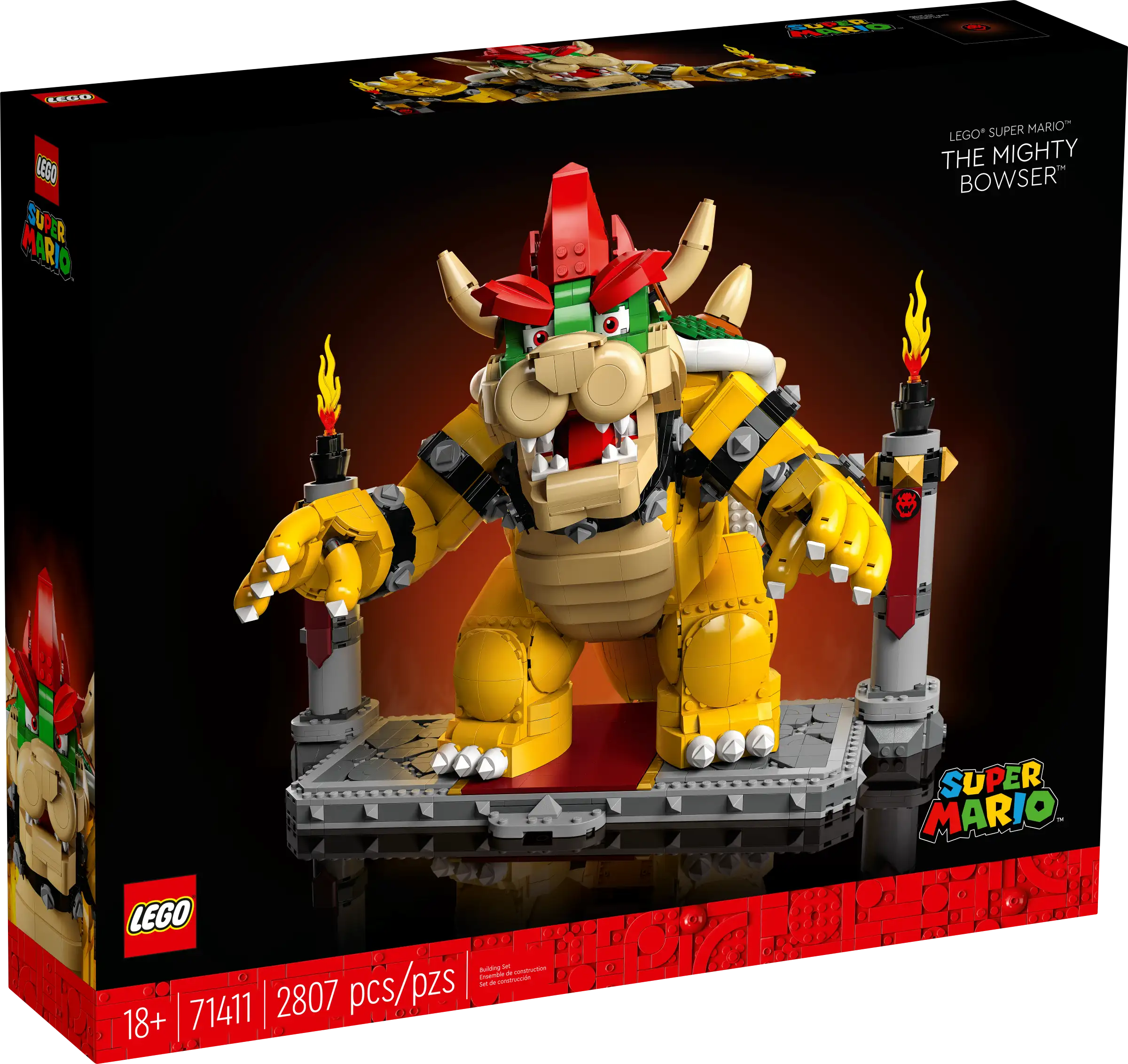 Enhancing cognitive development LEGOLEGO SUPER MARIO 71411 The Mighty Bowser