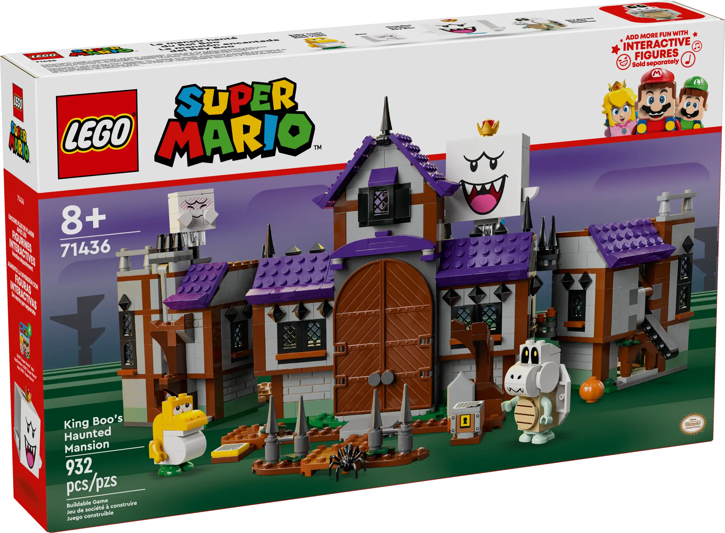 Promoting fine art skills LEGO modelsLEGO SUPER MARIO 71436 King Boo's Haunted Mansion Promoting fine art skills LEGO modelsLEGO SUPER MARIO 71436 King Boo's Haunted Mansion