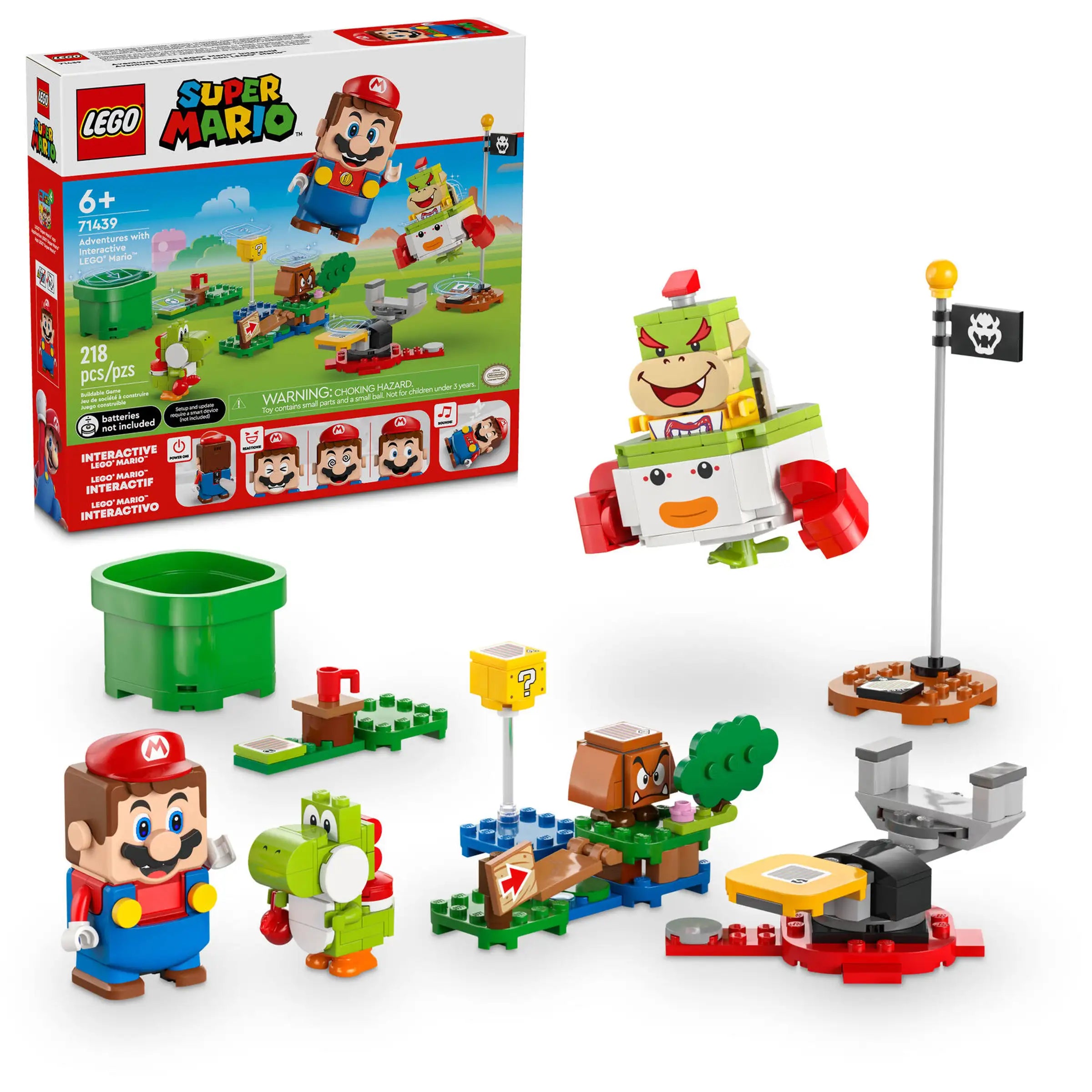 Promoting language development LEGOLEGO Super Mario 71439 Adventures with Interactive LEGO® Mario™