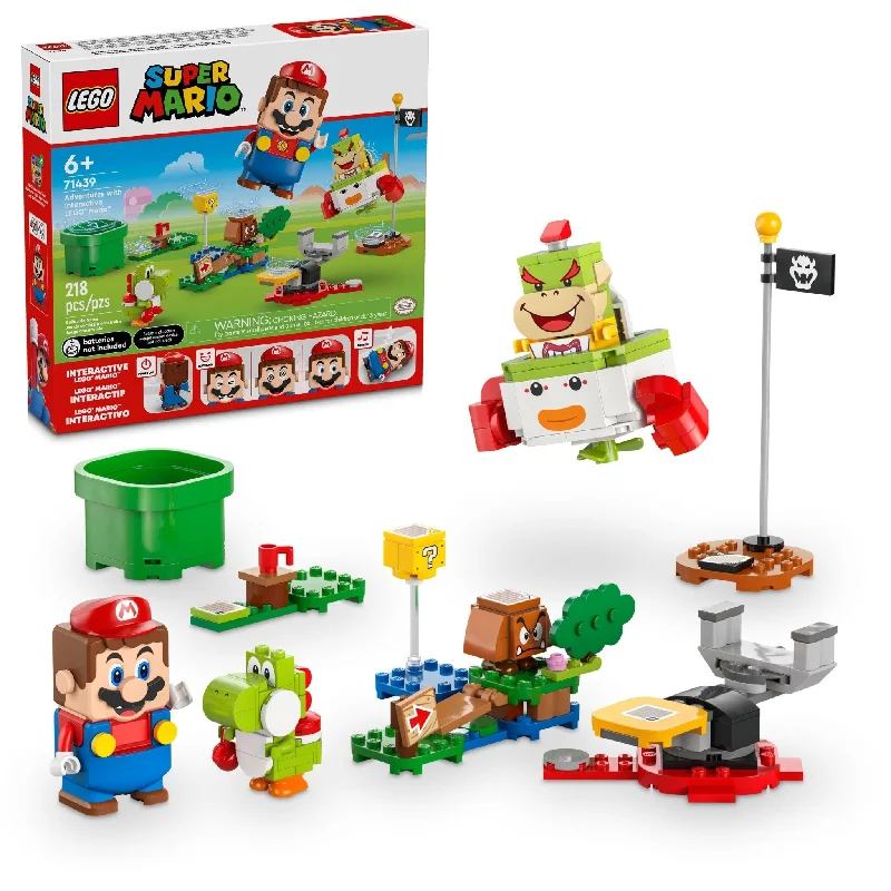 Reflecting popular cultures LEGO themesLEGO® Super Mario™ Adventures with Interactive LEGO® Mario™ 71439 Reflecting popular cultures LEGO themesLEGO® Super Mario™ Adventures with Interactive LEGO® Mario™ 71439