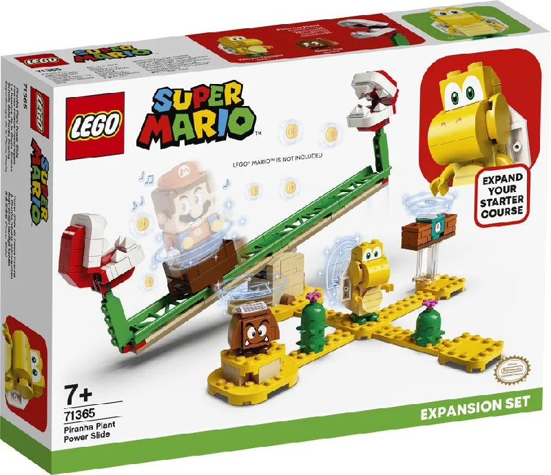 Consistently high-quality LEGO productsLEGO 71365 Super Mario Piranha Plant Power Slide Expansion Set Consistently high-quality LEGO productsLEGO 71365 Super Mario Piranha Plant Power Slide Expansion Set