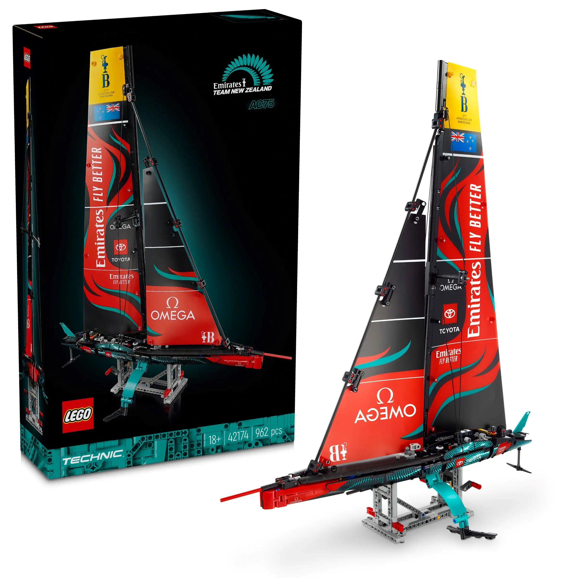 Consistently high-quality LEGO productsLEGO TECHNIC 42174 Emirates Team New Zealand AC75 Yacht Consistently high-quality LEGO productsLEGO TECHNIC 42174 Emirates Team New Zealand AC75 Yacht