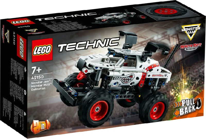 Beautifully crafted LEGO sculpturesLego Technic Monster Jam Monster Mutt