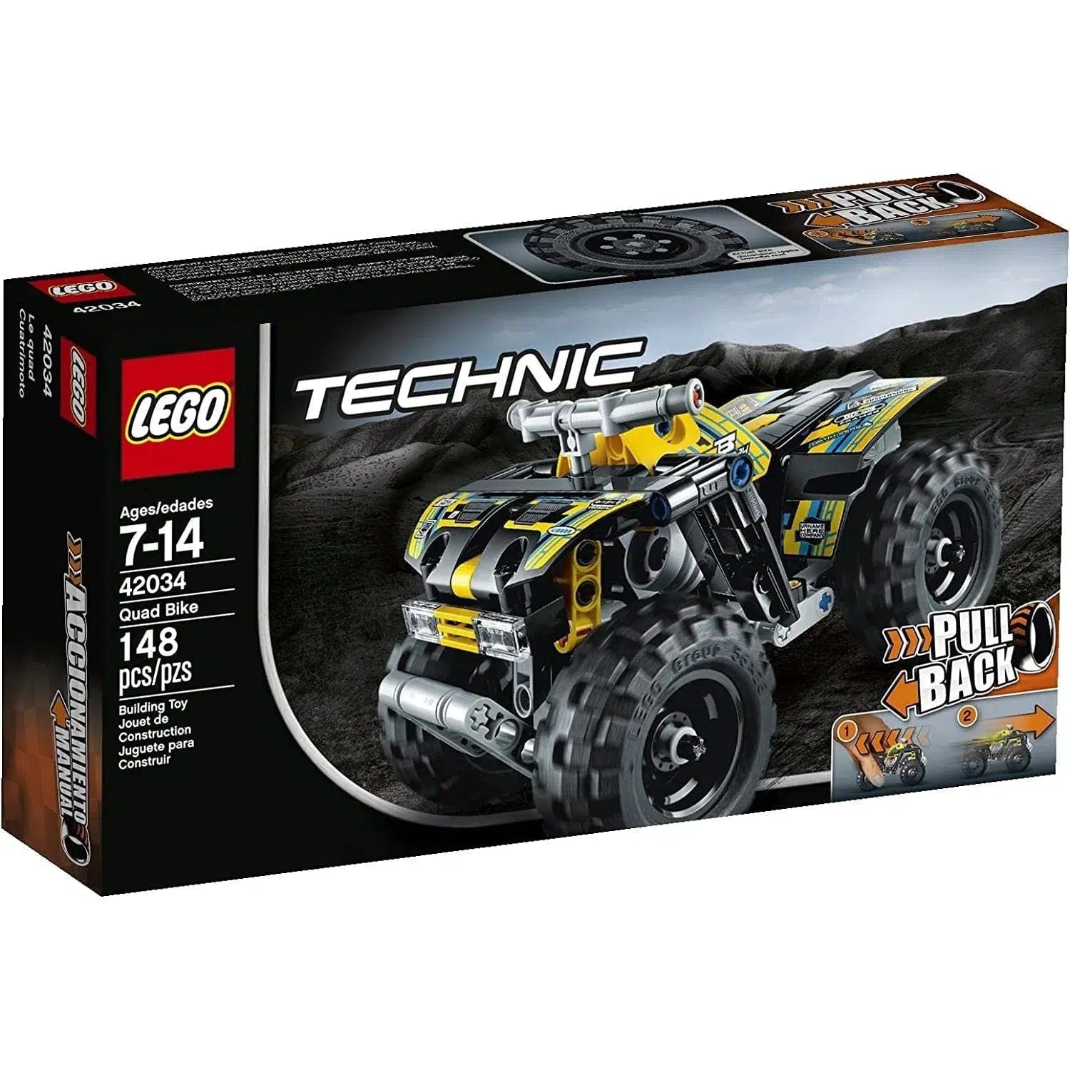 Promoting spatial awareness LEGOLEGO [Technic] - Quad Bike (42034)