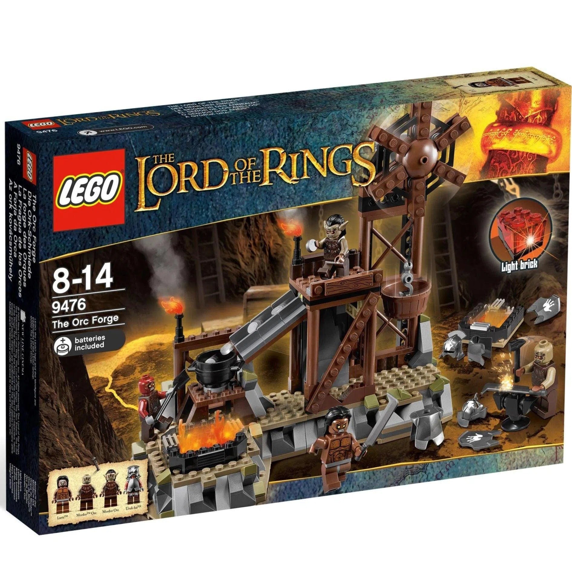 Thematically rich LEGO setsLEGO [The Lord of the Rings] - The Orc Forge (9476)