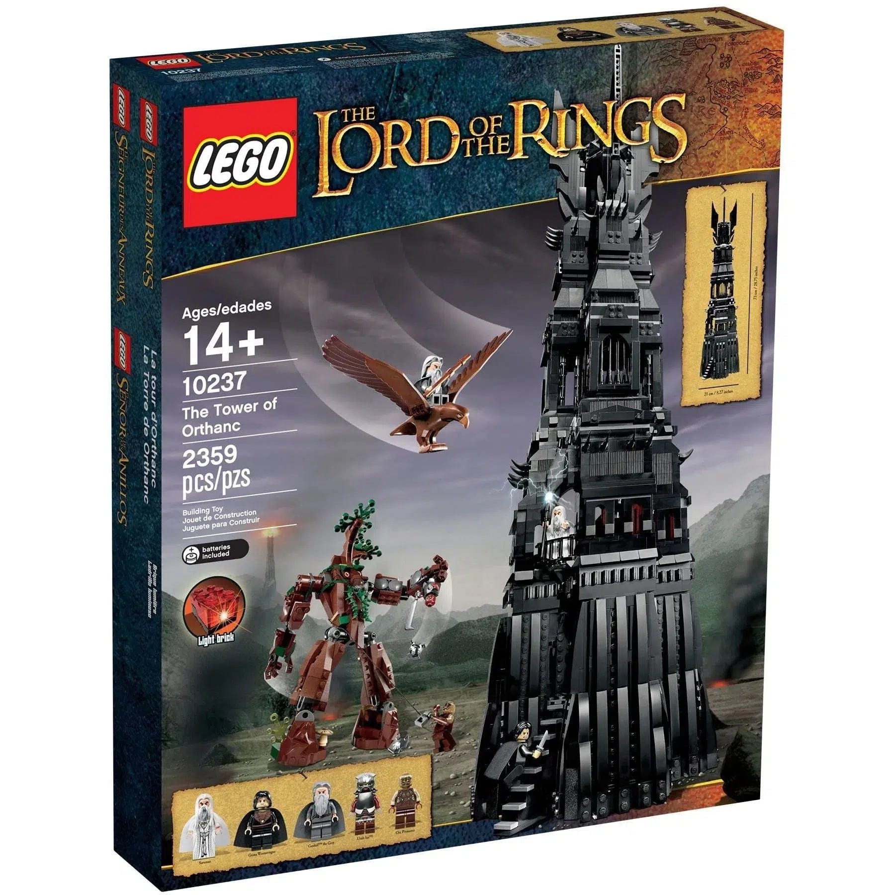 Stimulating and engaging LEGO playLEGO [The Lord of the Rings] - Tower of Orthanc (10237)