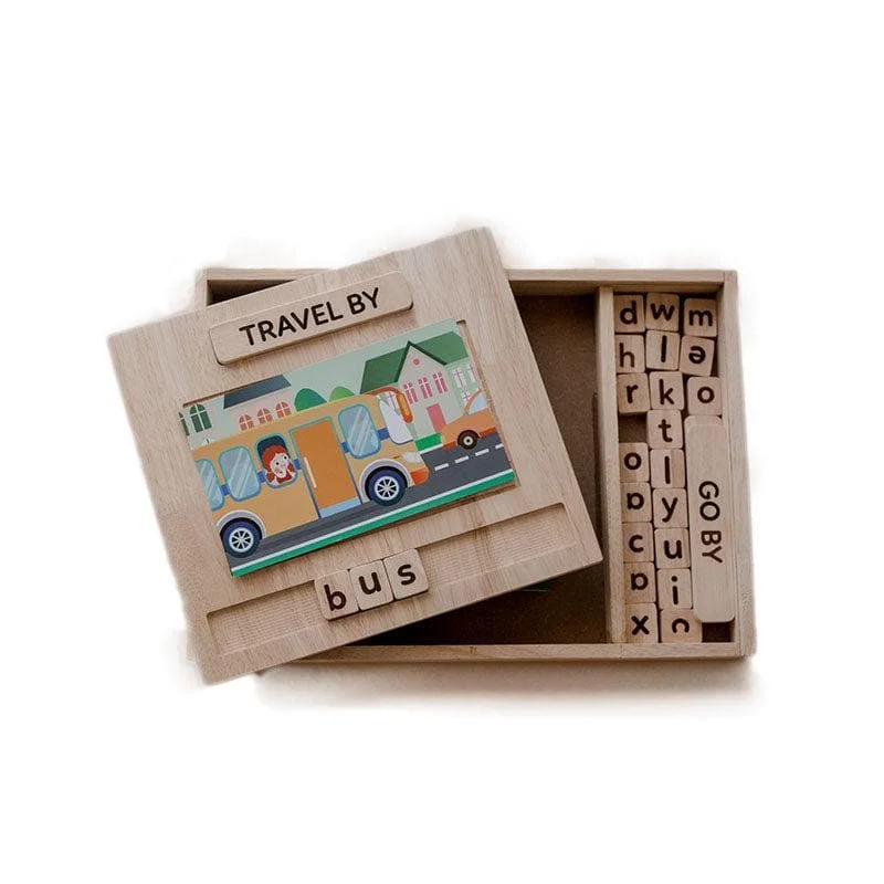traditional wooden toys                   Means of Transport Set