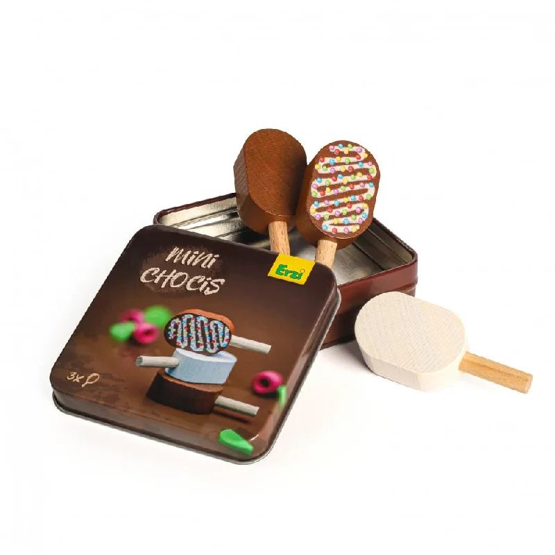 skillfully made wooden toys               Erzi mini chocis ice cream bars