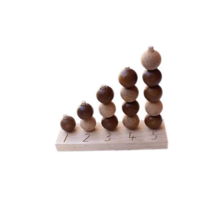 enchanting and whimsical wooden toys for children                   Natural Counting Balls