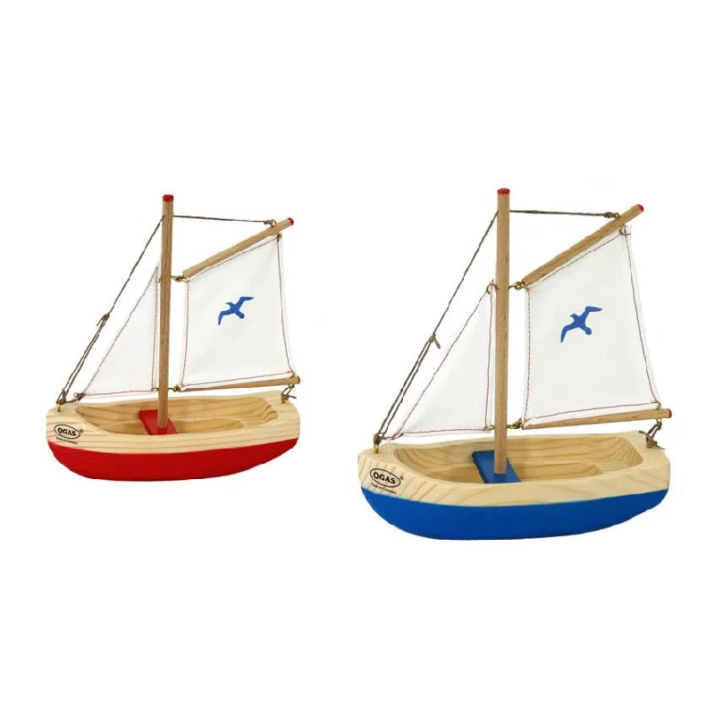 sturdy and reliable wooden toys that provide hours of fun Ogas wooden seagull sailboat - blue sturdy and reliable wooden toys that provide hours of fun Ogas wooden seagull sailboat - blue