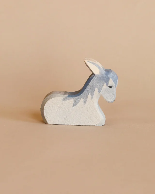 thoughtfully crafted and safe wooden toys                   Ostheimer Donkey - Resting (ships in approximately one week)