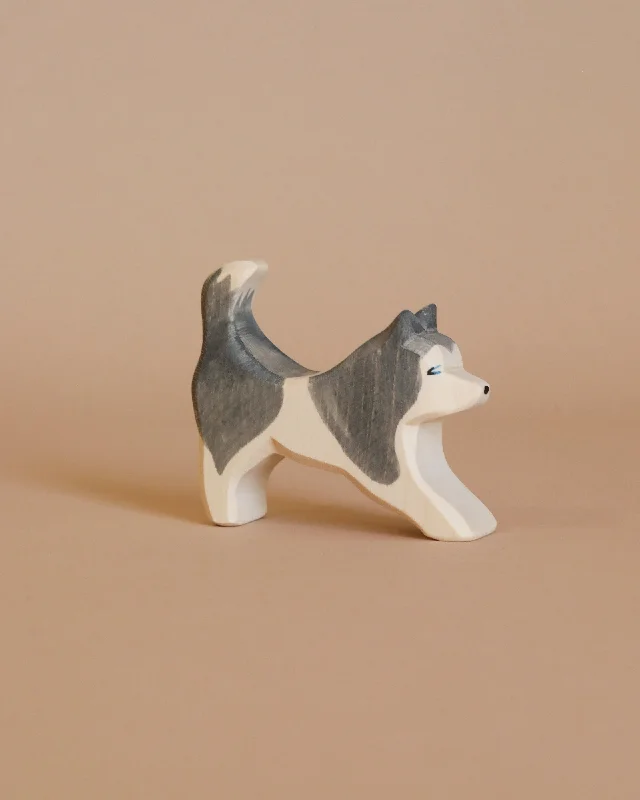 eco-conscious wooden toys                 Ostheimer Sled Dog - Running (ships in approximately one week)