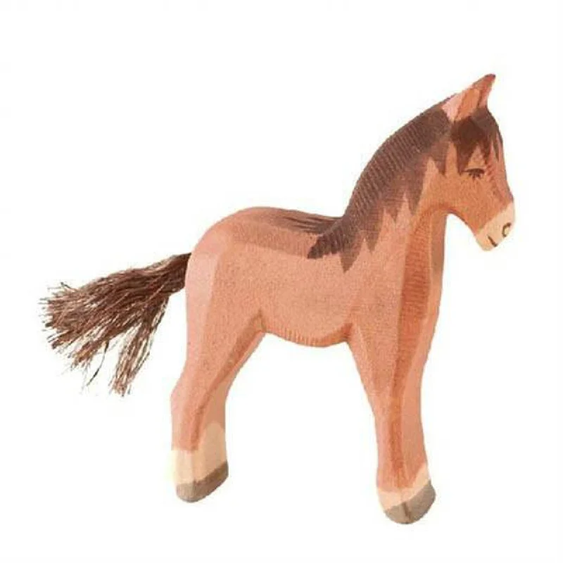 historically accurate and educational wooden toys that teach about cultures Ostheimer wooden brown colt historically accurate and educational wooden toys that teach about cultures Ostheimer wooden brown colt